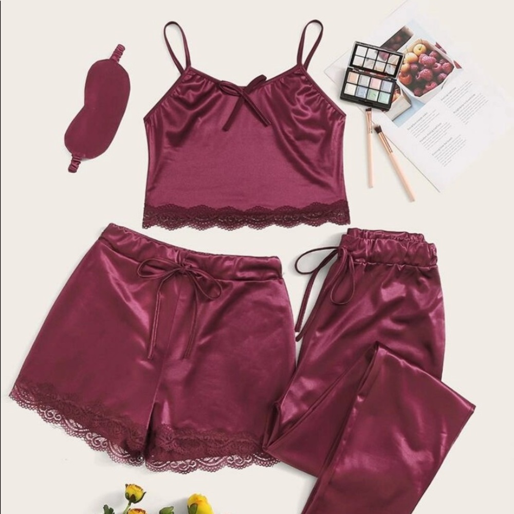 Satin PJ Set